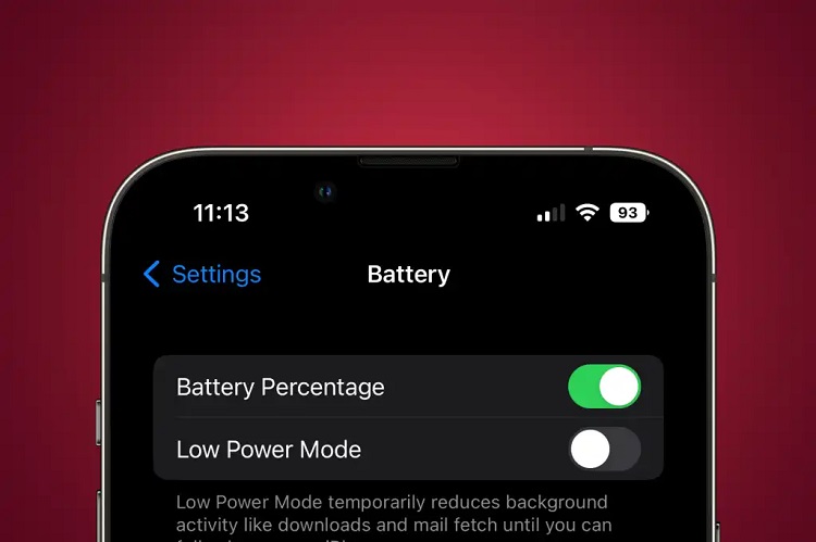 Battery Percentage