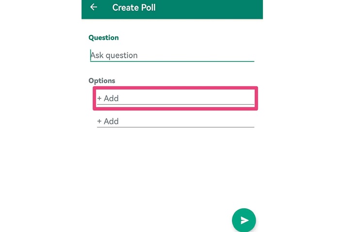 نظرسنجی واتساپ
