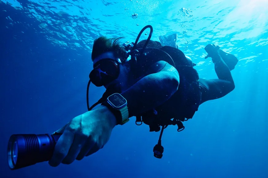 اپلیکیشن غواصی +Oceanic اپل واچ اولترا