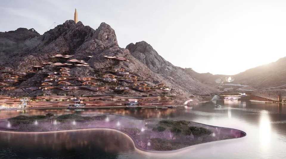 نگاهی به پیست اسکی ابرشهر نئوم عربستان