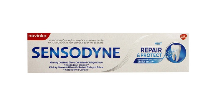 خمیر دندان سنسوداین مدل Repair and protect حجم 75 میلی لیتر