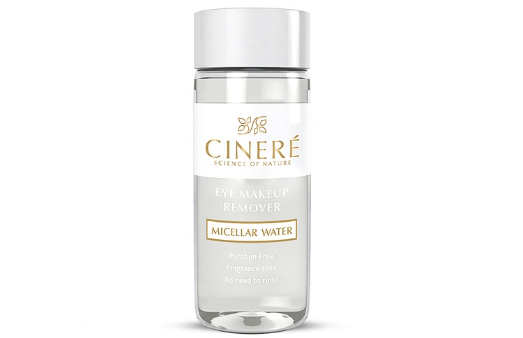  لوسیون پاک کننده آرایش چشم سینره مدل Micellar water حجم 120 میلی لیتر