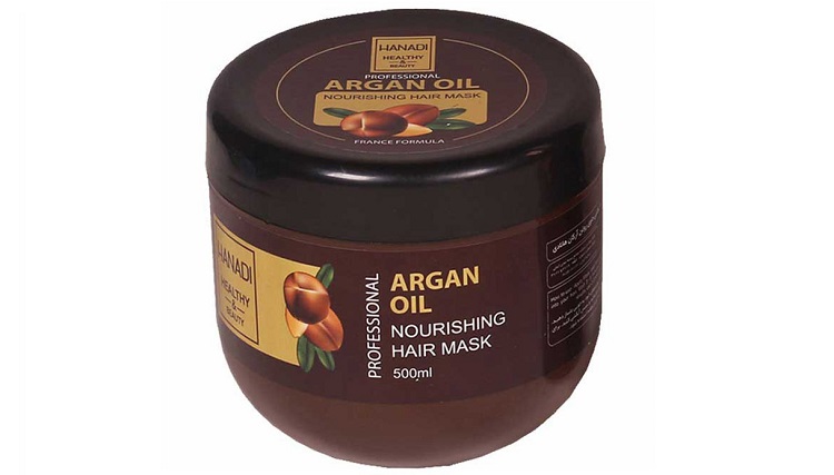 ماسک مو مغذی هانادی مدل روغن آرگان حجم 500 میلی لیتر 