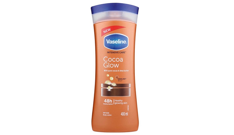  لوسیون بدن وازلین مدل Cocoa Glow حجم 400 میلی لیتر