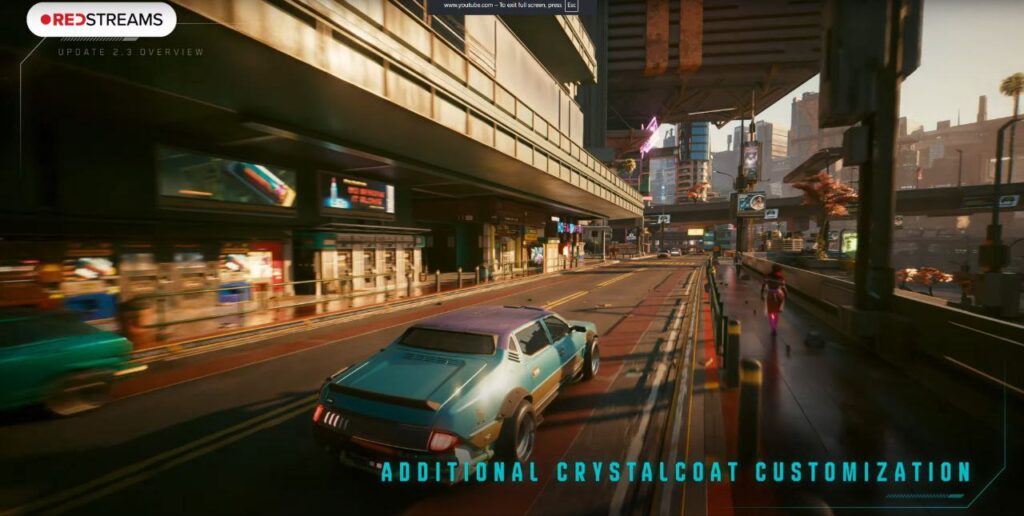 آپدیت ۲.۳ بازی Cyberpunk 2077 ماشین‌ها و ماموریت‌های جدید اضافه خواهد کرد