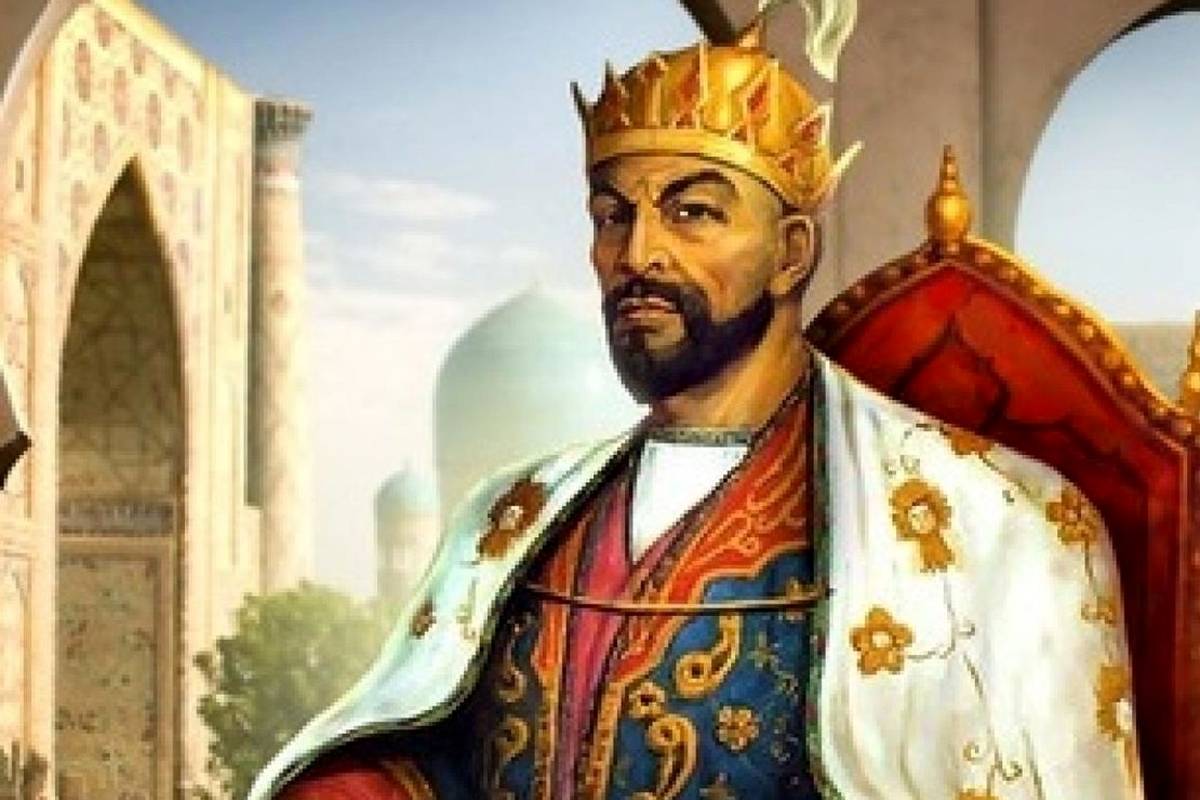 عکس قدیمی؛ جمجمه «تیمور لنگ» در دست باستان شناسان روسی؛ سال 1320 