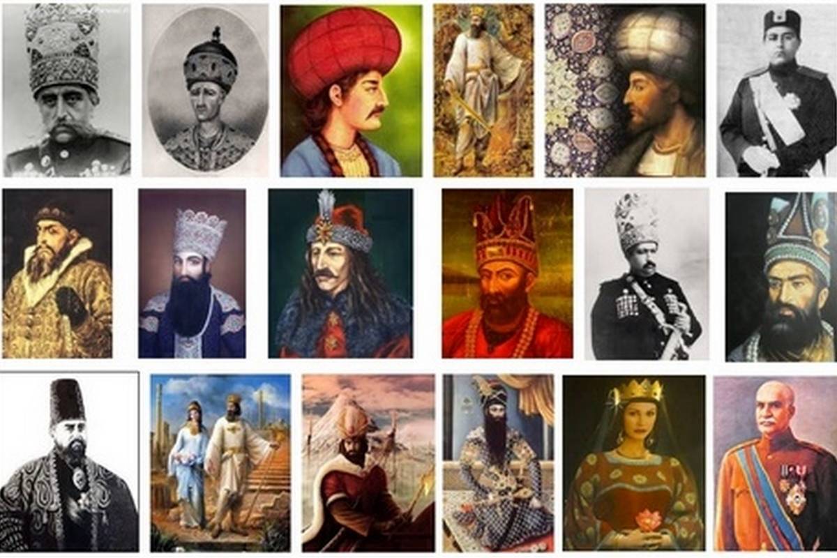 اسامی و فهرست سلسله ها و پادشاهان ایران قبل از اسلام 