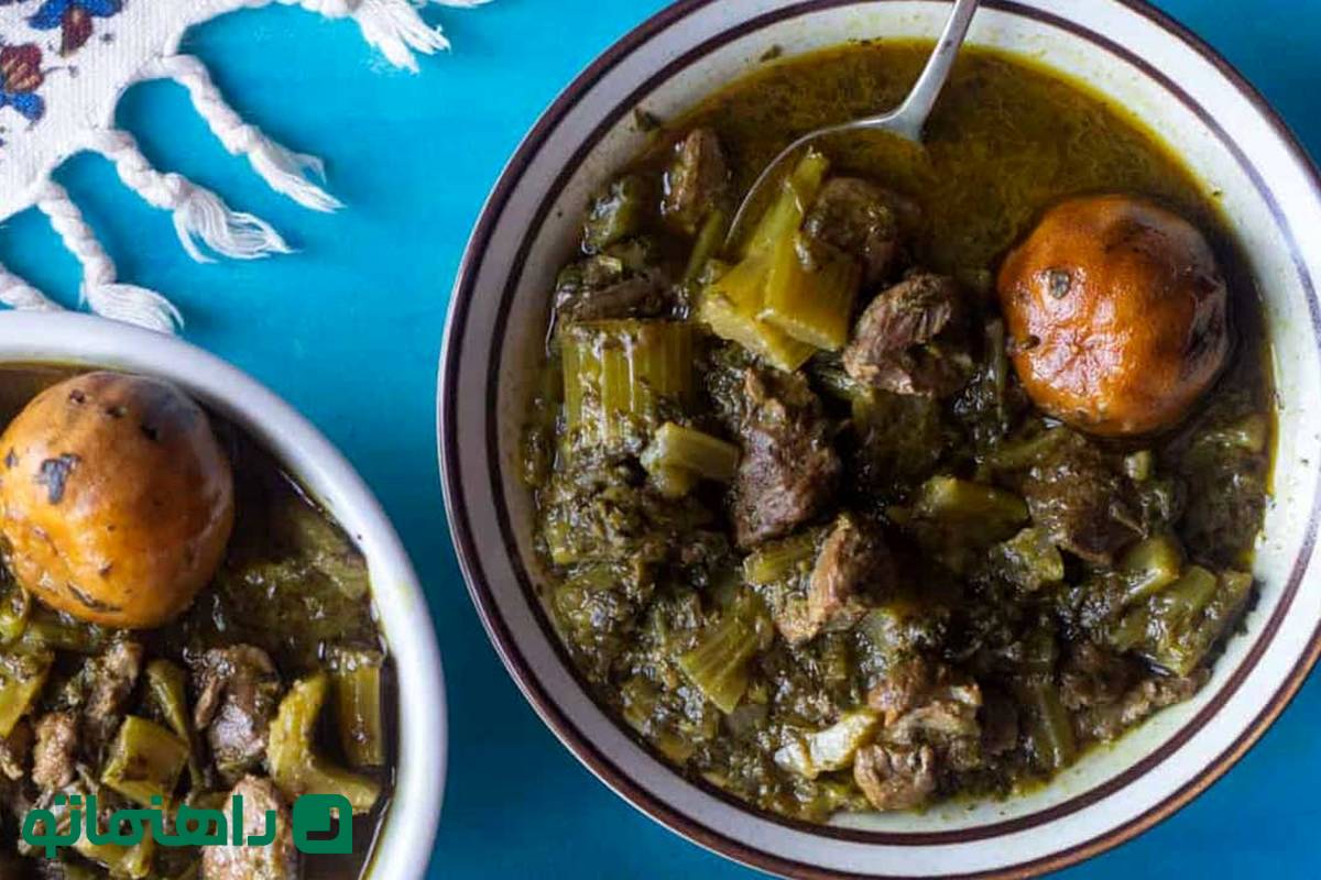 میدونی مواد لازم برای تهیه خوشمزه ترین خورش کرفس چیه؟