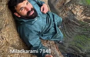  ویدئوهای صخره‌نوردی میلاد کرمی فتوشاپ است؟/ «ما کردها تقلبی حالی‌مان نیست» + ویدئو