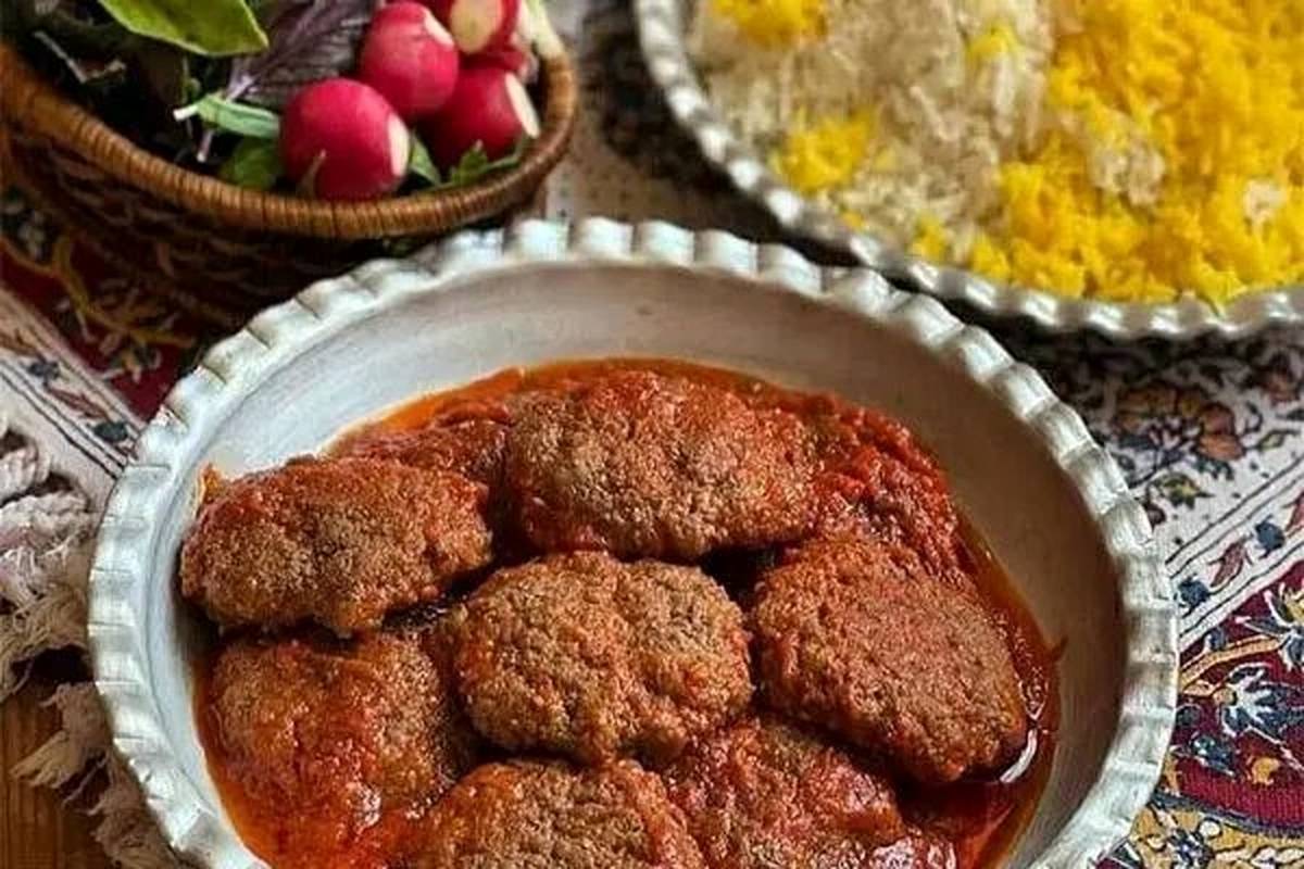طرز تهیه کباب ته تالی غذای محلی اراکیها