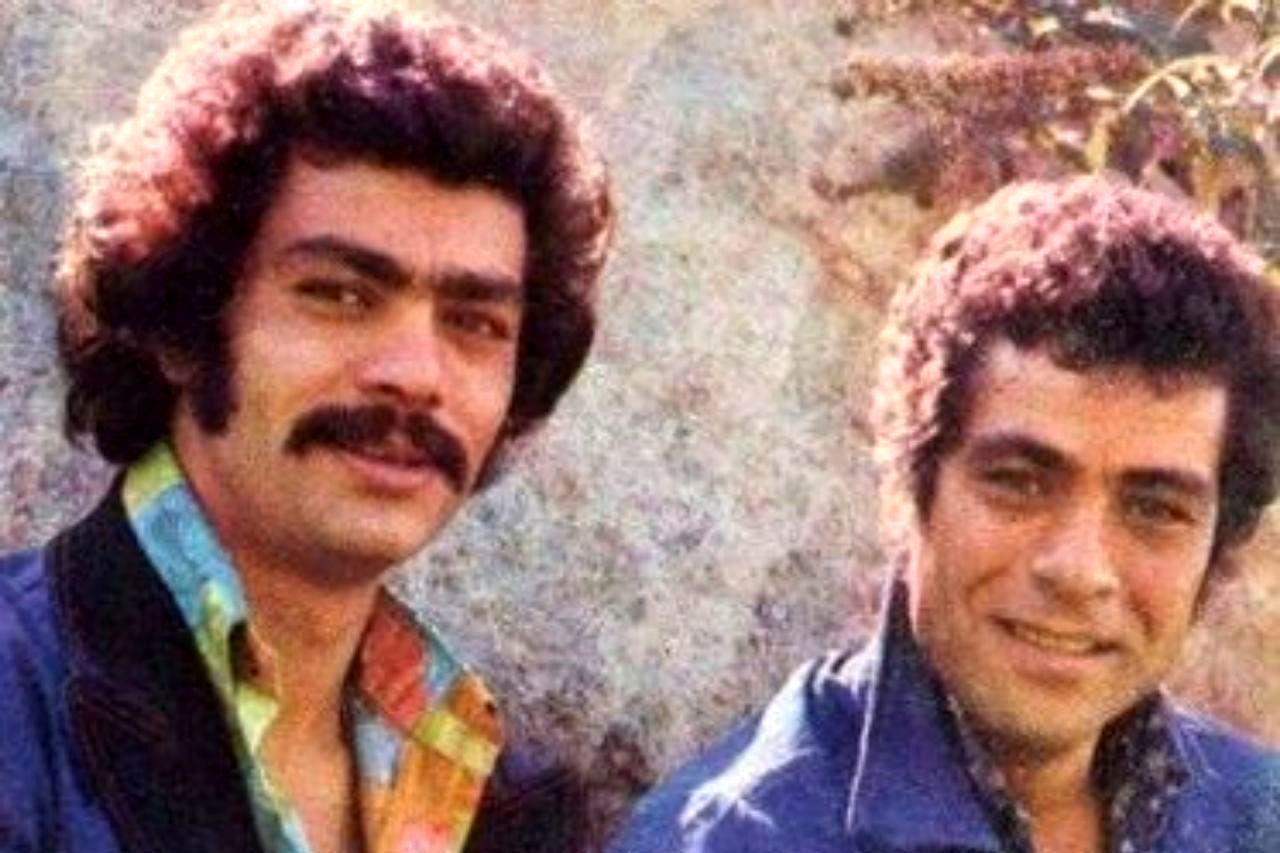  گوگوش و چنگیز وثوقی در نمایی از فیلم نازنین؛ سال 1355 + عکس