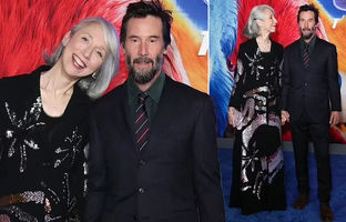 کیانو ریوز و الکساندرا گرانت؛ زوجی رمانتیک در فرش قرمز هالیوود