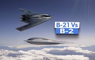 ۵ تفاوت کلیدی دو بمب افکن پنهانکار B-21 Raider و B-2 Spirit ساخت نورثروپ گرومن