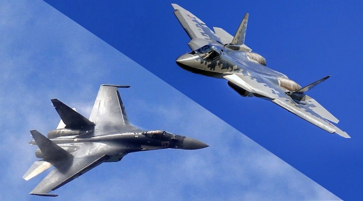 مقایسه کابین خلبان جنگنده‌ های سوخو SU-35S و SU-57 + تصاویر