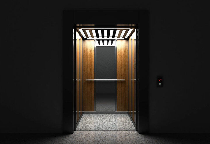 (ویدئو) طراحی و رونمایی از عجیب‌ترین آسانسور تاریخ در یک آپارتمان در قم