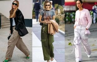 9 ایده برای استایل زمستانی با شلوار کارگو