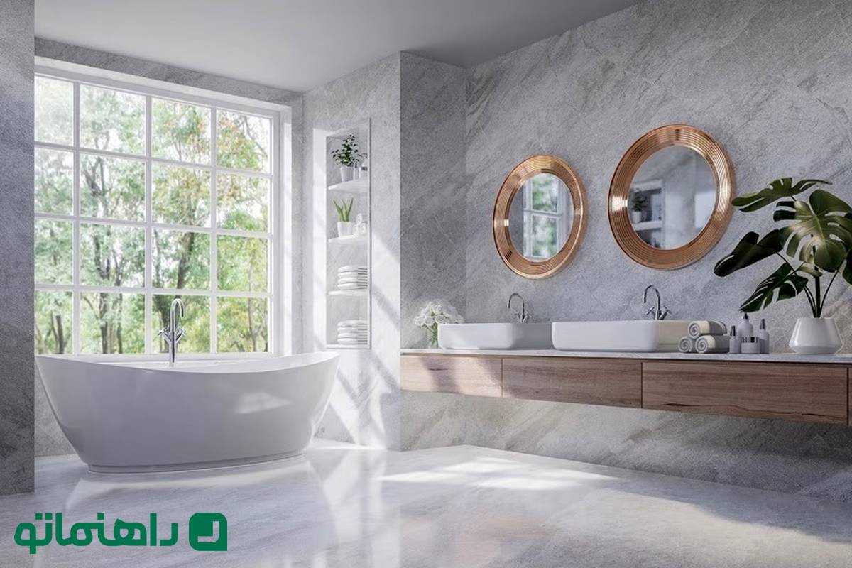 چطور با کمترین هزینه، یک سرویس بهداشتی شیک و مدرن داشته باشیم؟