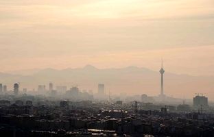 
شاخص آلودگی هوای تهران امروز ۲۵ دی
