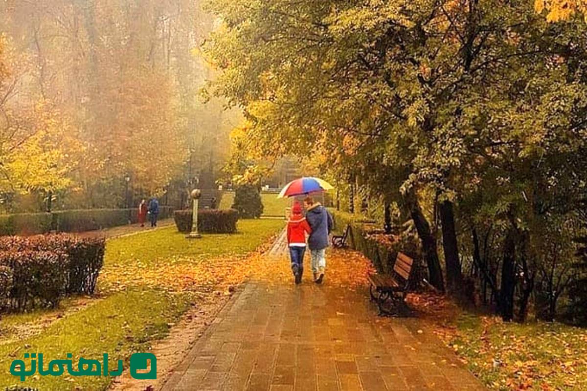 رمانتیکترین جاهای دیدنی تهران در یک غروب پاییزی