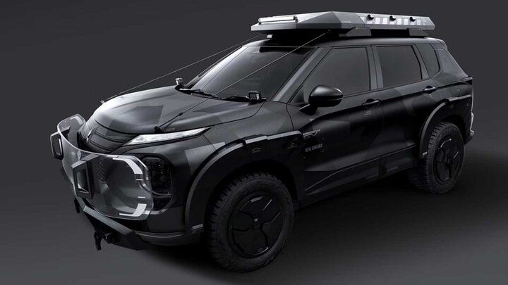 میتسوبیشی اوت لندر با الهام از بازی متال گیر سالید + تصویر