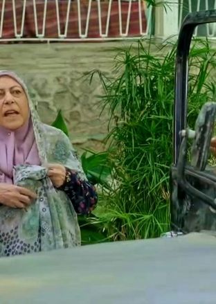 «بی بی» در اتاق گریم سریال بچه مهندس 3؛ سال 1399