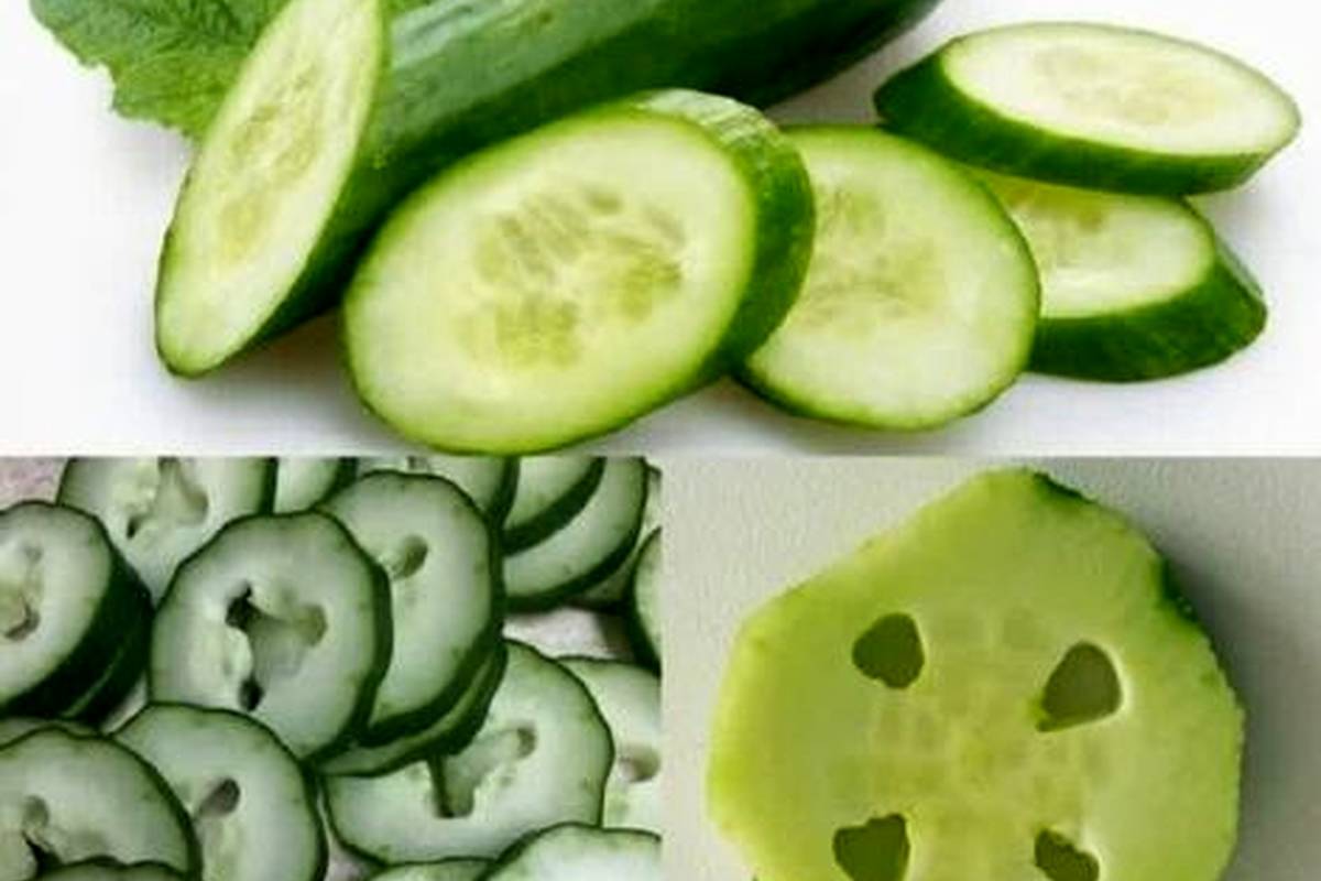 خیارهای توخالی برای خوردن بیخطر هستند