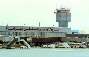 تهران قدیم؛ «فرودگاه مهرآباد» وقتی کوچک و اطراف اش بیابان بود؛ دهه 40 + تصویر