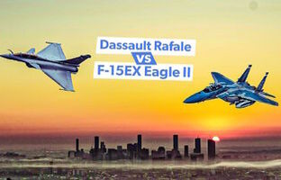 مقایسه جنگنده فرانسوی و آمریکایی /آسمان در مشت کدام است؟