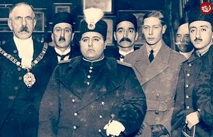 عکس دیده‌نشدۀ خواهر و برادر احمدشاه قاجار