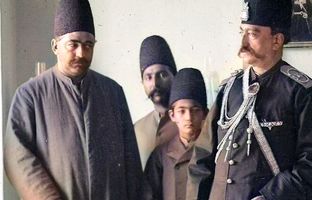 (تصاویر) سفره مهمانی ناصرالدین شاه!