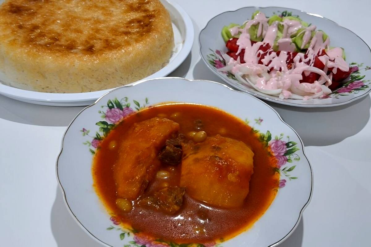 با کدو حلوایی و غوره خورشت مجلسی درست کنید + فوت و فن
