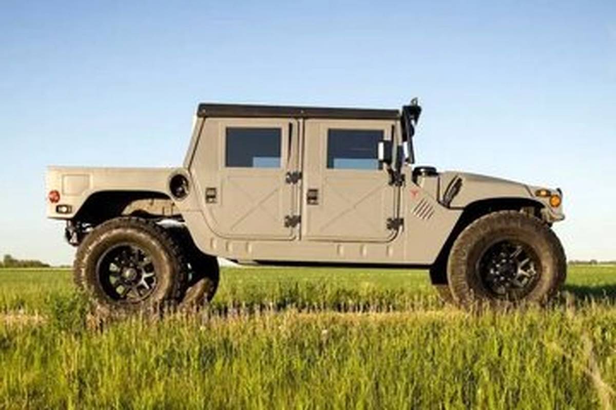 (تصویر) سایبرهامر متولد شد؛ غول شاسیبلند غیرعادی آمریکایی