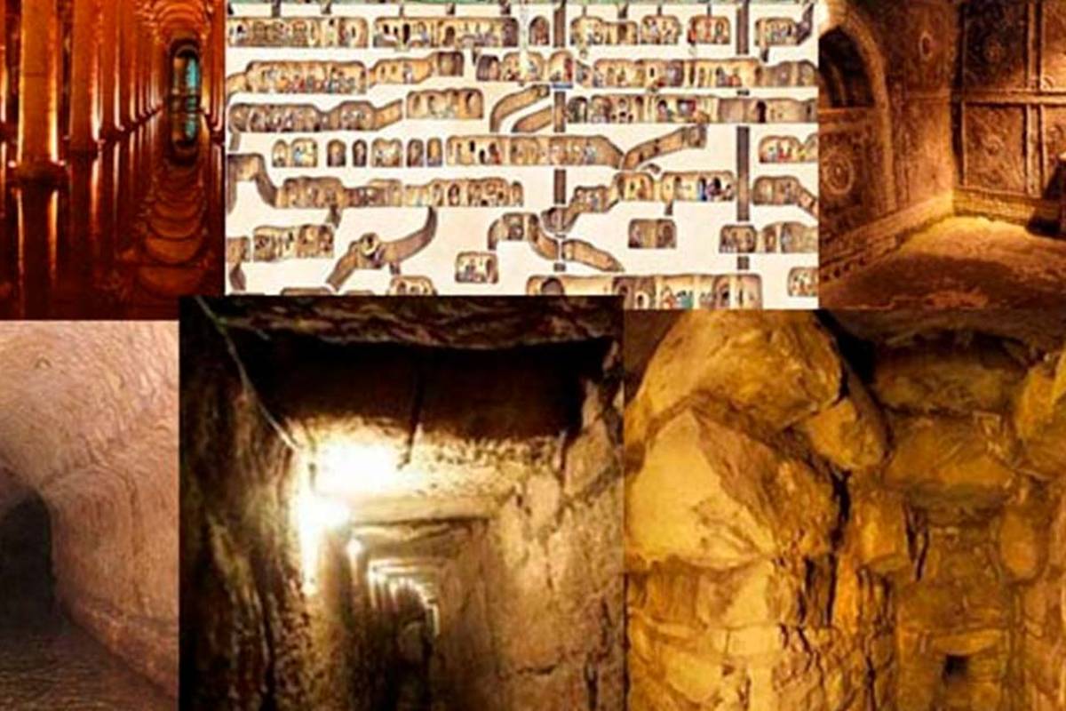 10مکان معمایی در زیر زمین که انسانهای باستانی اشغال کردند یا ساختند