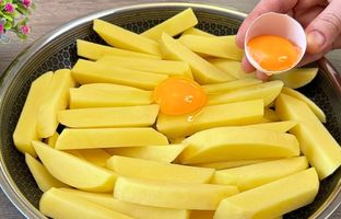 (ویدئو) با چهارتا سیب زمینی و دو عدد تخم مرغ این غذای متفاوت و خوشمزه رو درست کن