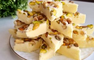 (ویدئو) طرز تهیه شیرینی برفی، یک شیرینی خوشمزه و متفاوت برای ماه رمضان