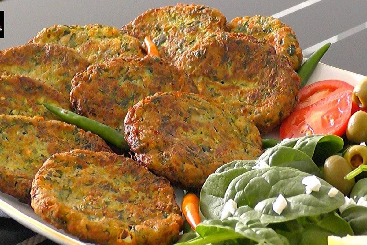 کتلت کدو سبز به همین راحتی و خوشمزگی آماده میشه!