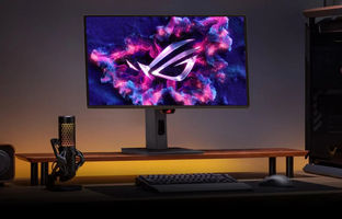 مانیتور گیمینگ جدید ایسوس معرفی شد؛ 26.5 اینچی 4K با پنل 240 هرتزی QD-OLED