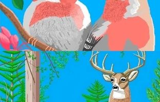 
نقشی‌های دیدنیِ مادربزرگ ۹۲ساله با مایکروسافت پینت! 