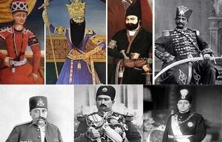 عکس قدیمی؛ امضای ۷ پادشاه قاجار؛ از ناصرالدین شاه تا فتحعلی شاه