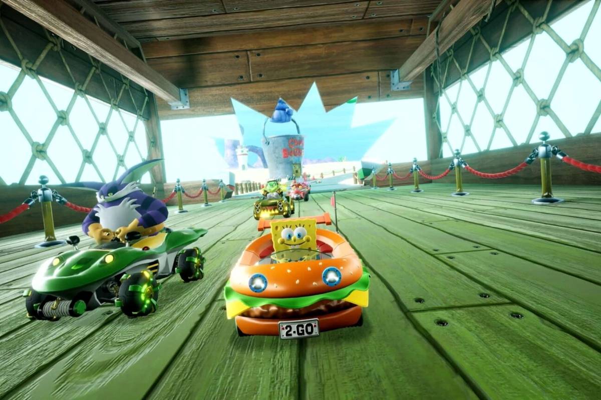  باب اسفنجی و لاک‌پشت‌های نینجا به Sonic Racing: CrossWorlds اضافه خواهند شد