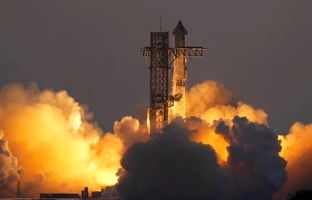 تصاویر حیرت انگیز از پنجمین پرتاب آزمایشی بزرگترین موشک تاریخ