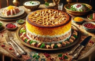چطور ته چین تن ماهی با شوید درست کنم ؟