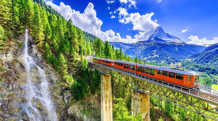 زیباترین مسیرهای ریلی جهان + تصاویر