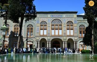 راهنمای سفر؛ ازدحام مردم در کاخ گلستان؛ نوروز ۱۴۰۴ + تصاویر