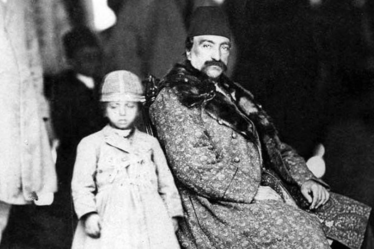 عکس قدیمی: گلین خانم، اولین همسر عقدی ناصرالدین‌شاه