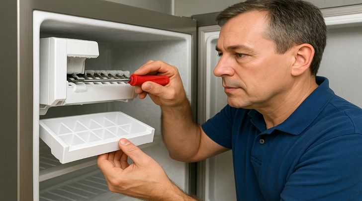 علت یخ نساختن یخچال ساید چیست؟ ۱۱ دلیل کار نکردن یخساز ساید بای ساید