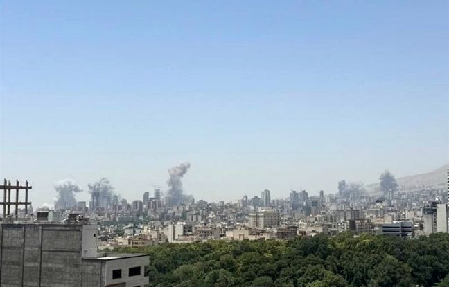 دقایقی پیش صدای چند انفجار در تهران شنیده شد + ویدئو