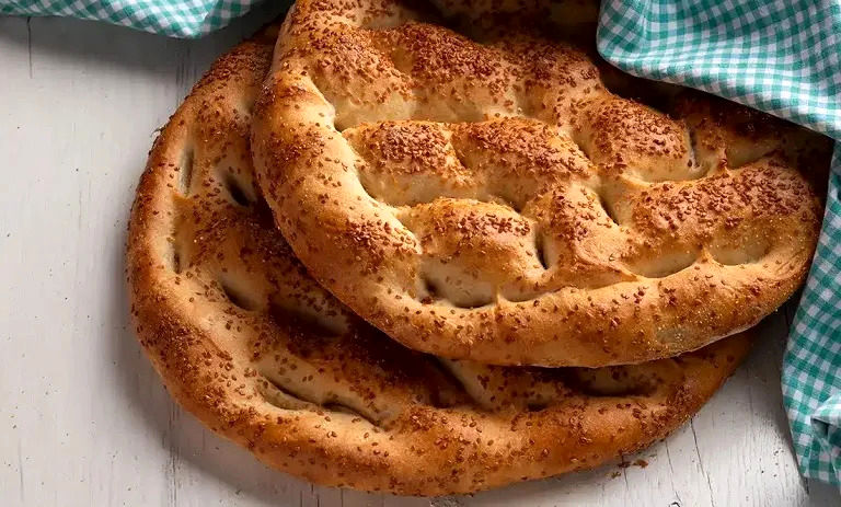 طرز تهیه نان عربی برای رمضان