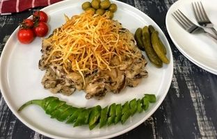 طرز تهیه بیف استراگانف روسی
