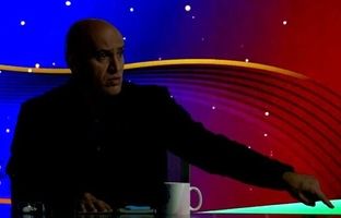  خودزنی علیرضا منصوریان در برنامه زنده + ویدئو